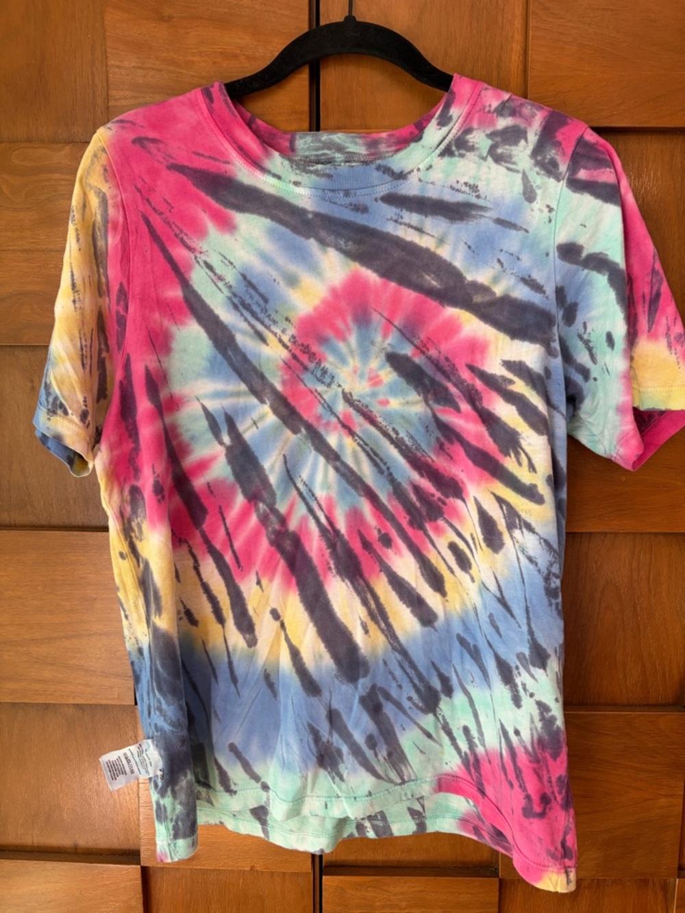 Anthropologie T La Short Sleeve Tie-Dye Tee